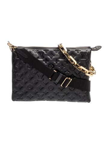 LV Monogram Embossed Coussin MM