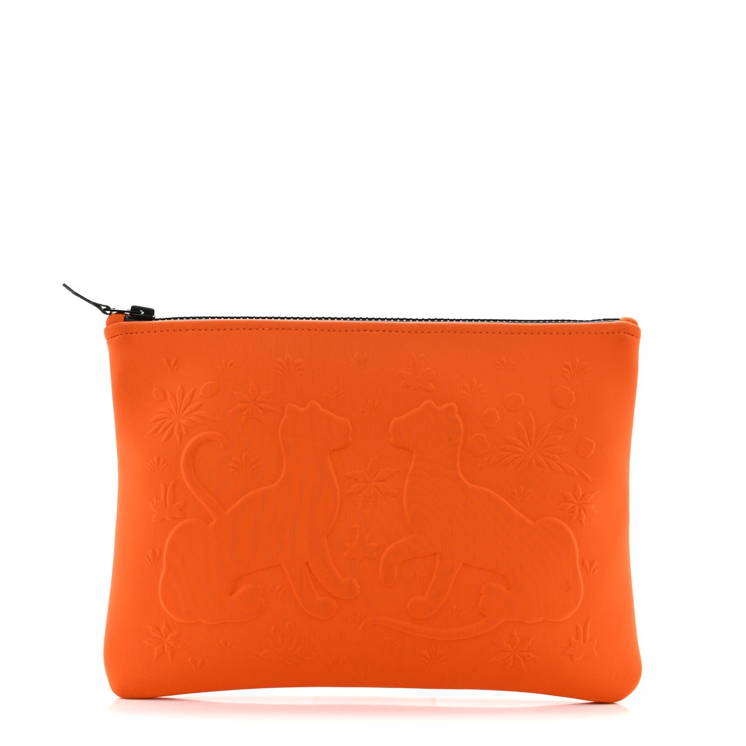 Hermes Neoprene Neobain Medium Case Orange