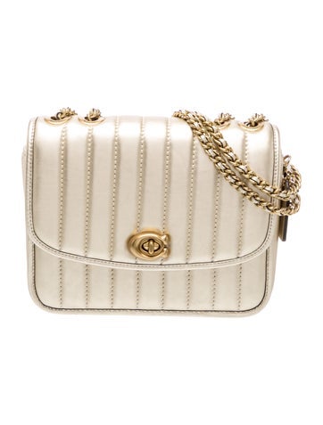 Coach Leather Top Handle Bag