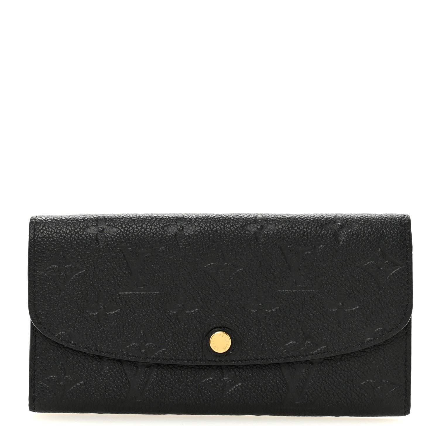 Louis Vuitton Empreinte Emilie Wallet Black Dune