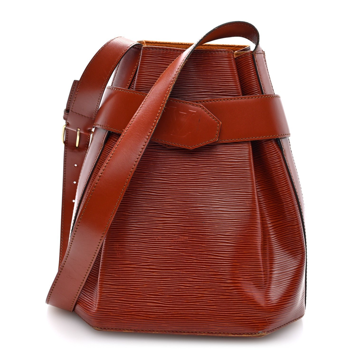 Louis Vuitton Epi Sac D'Epaule Kenyan Fawn