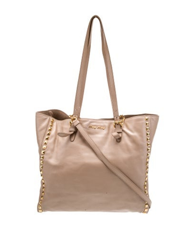 Miu Miu Miu Calfskin Tote
