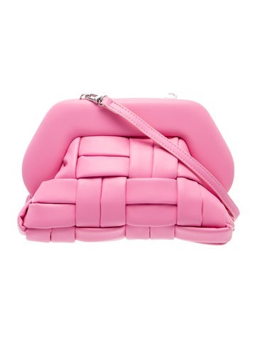Themoire Leather Shoulder Bag