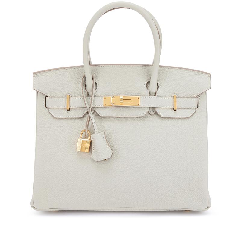 Gris Perle Togo Birkin 30 Gold Hardware, 2022