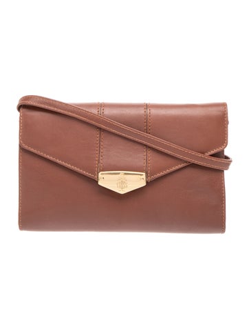 Mark Cross Leather Clutch