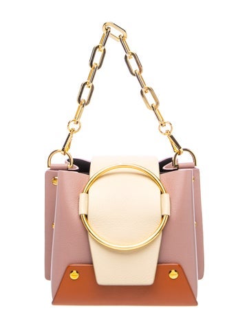 Yuzefi Leather Top Handle Bag