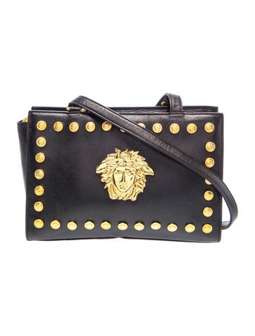 Versace Leather Shoulder Bag