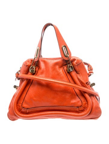 Leather Top Handle Bag
