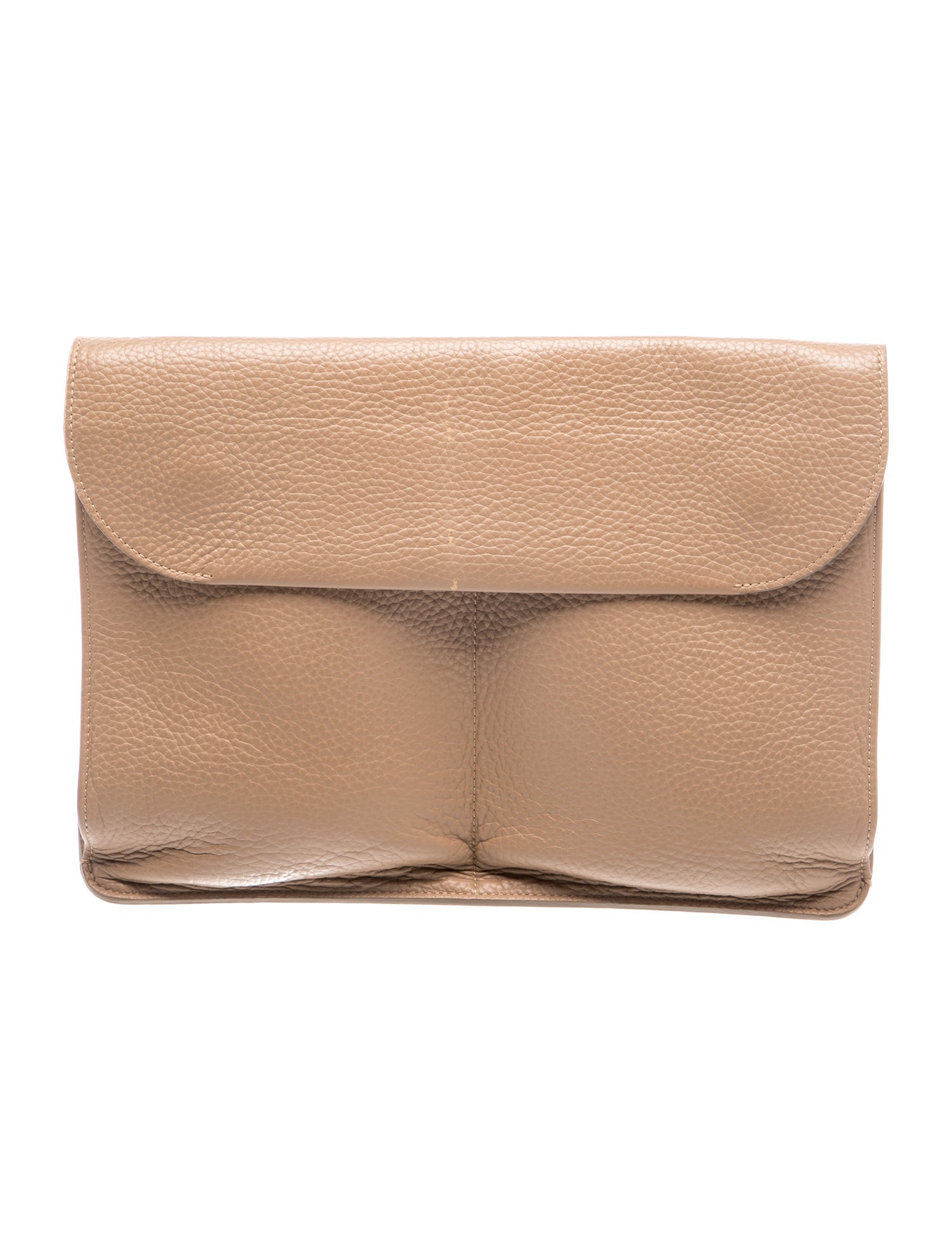 Cuyana Leather Clutch