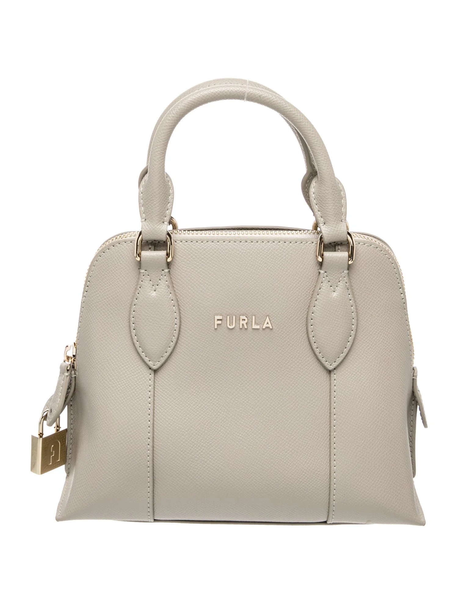 Leather Top Handle Bag