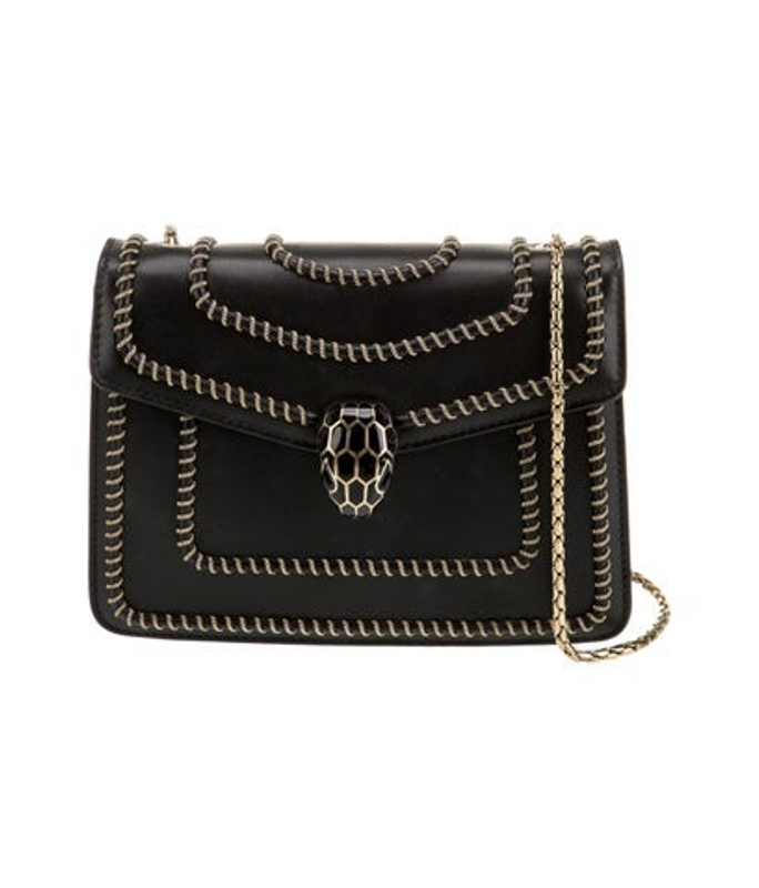 Bvlgari Leather Shoulder Bag