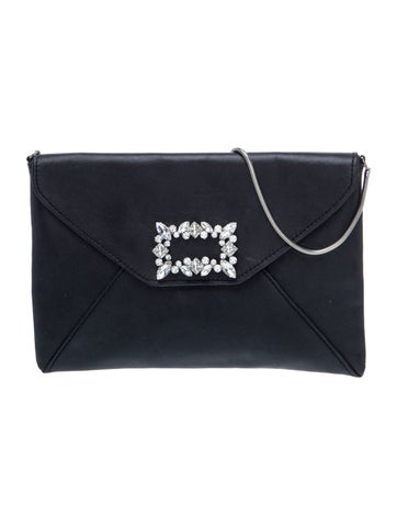 Badgley Mischka Leather Evening Bag