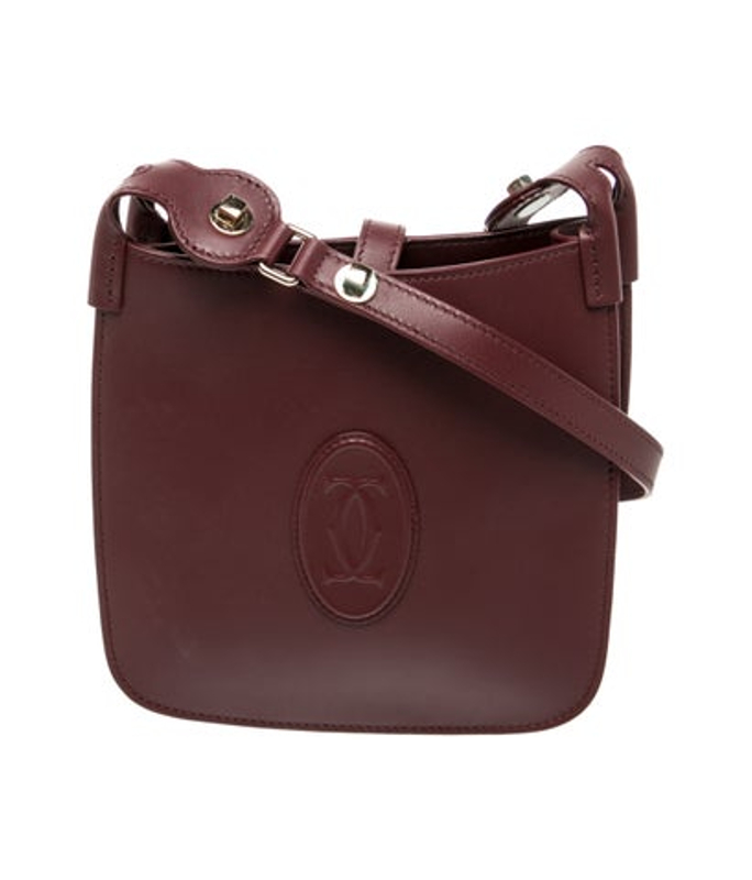 Cartier Leather Messenger Bag