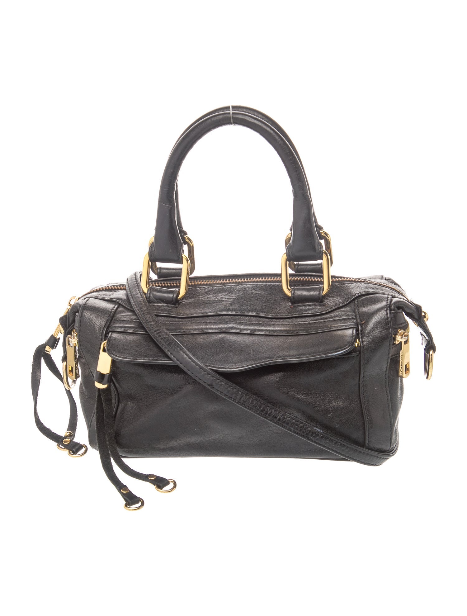 Leather Top Handle Bag