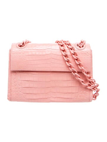 Nancy Gonzalez Crocodile Shoulder Bag