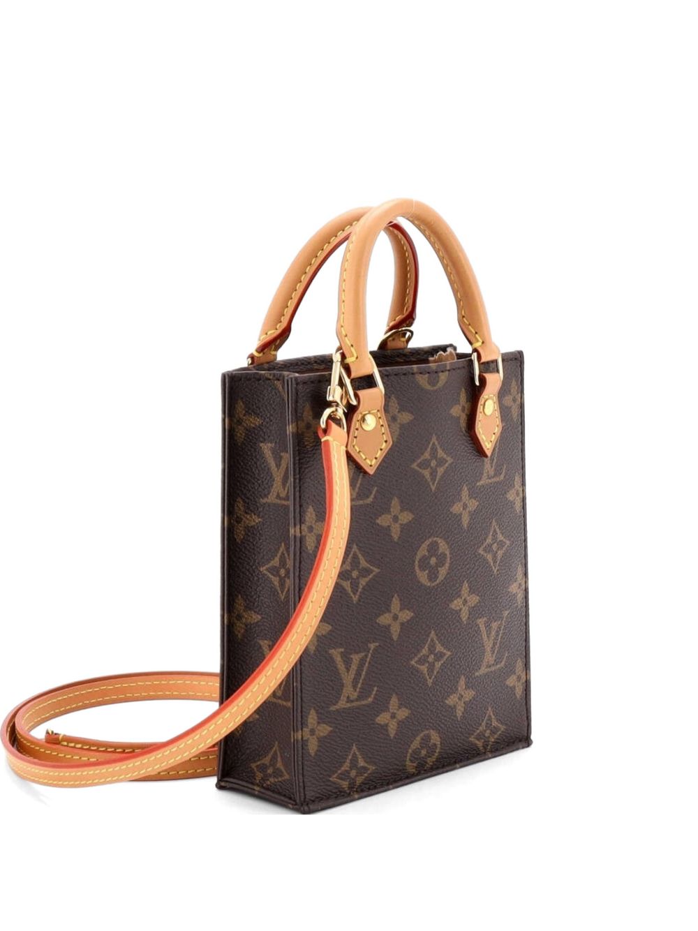 Petit Sac Plat Bag Monogram Canvas crossbody bag
