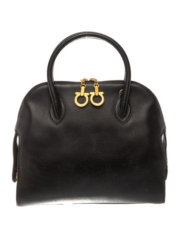 Leather Top Handle Bag