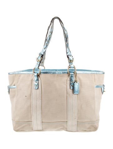 Coach Leather Shoulder Bag