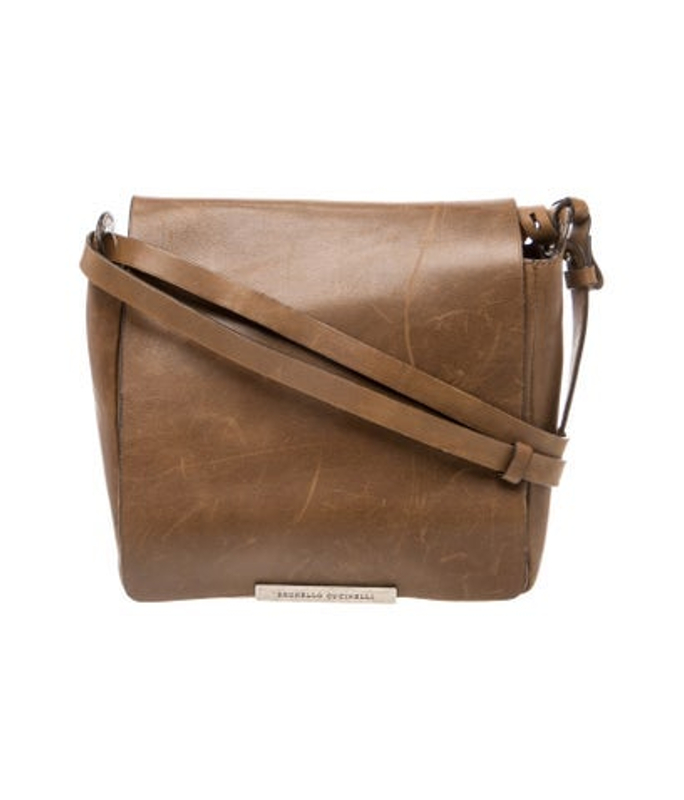 Brunello Cucinelli Cucinelli Leather Crossbody Bag