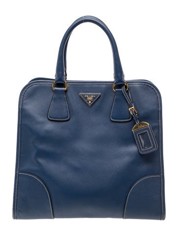 Saffiano Lux Leather Tote