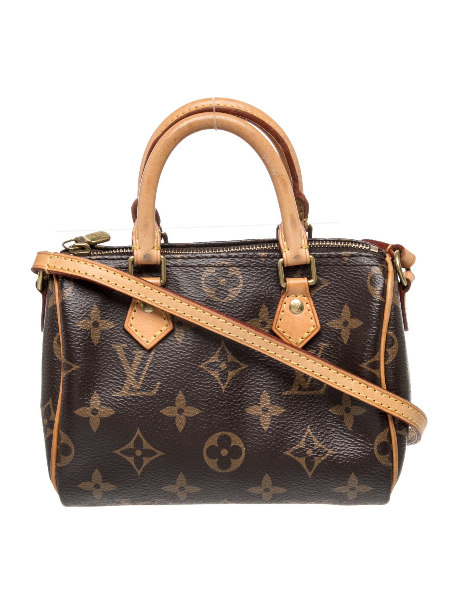 Louis Vuitton LV Monogram Speedy Bandouliere Nano