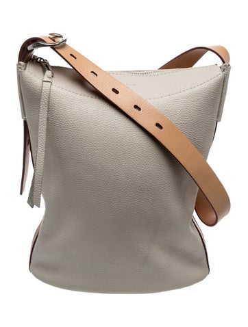Leather Bucket Bag