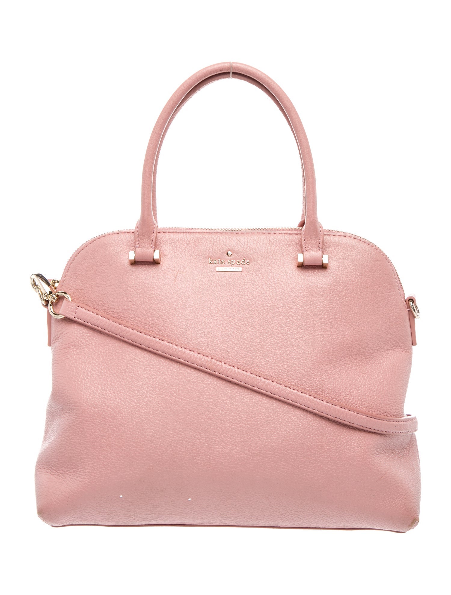 Leather Top Handle Bag