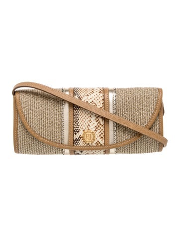 Straw Crossbody Bag