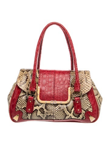 Python Top Handle Bag