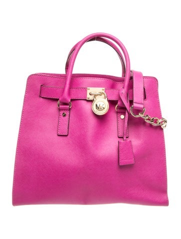 Saffiano Leather Top Handle Bag