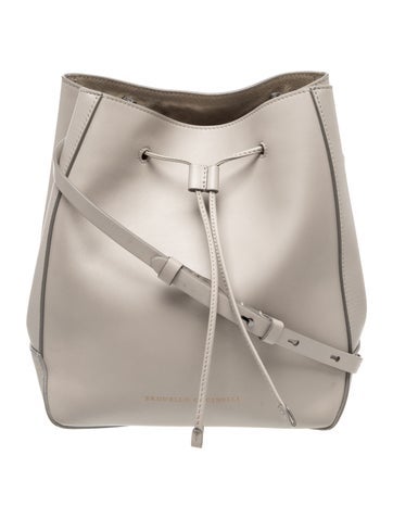 Leather Bucket Bag