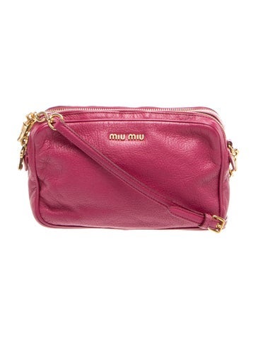 Goat Leather Madras Double Zip Camera Bag