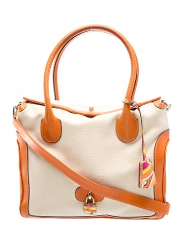 Leather Top Handle Bag
