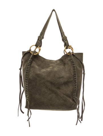 Suede Tote