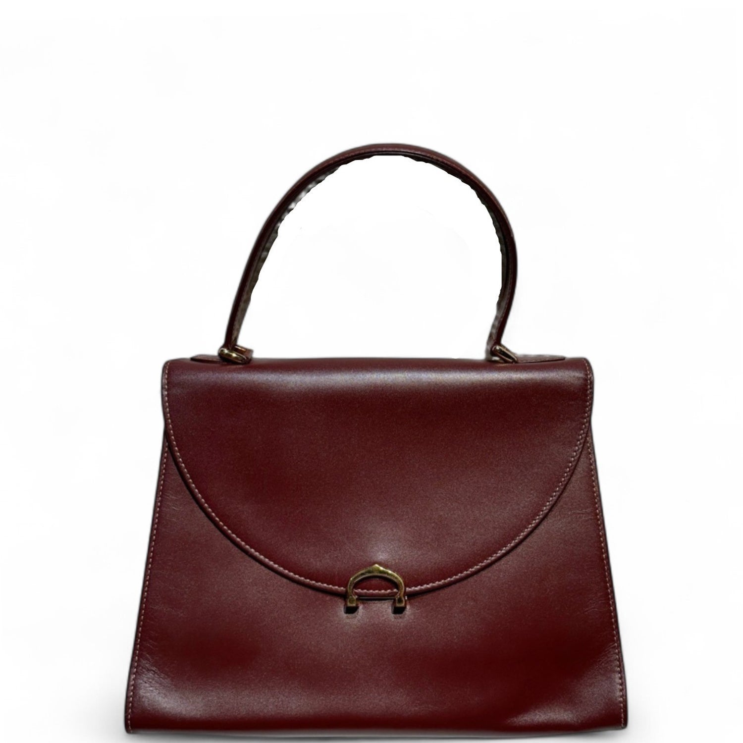 Cartier Calfskin Top Handle Bag