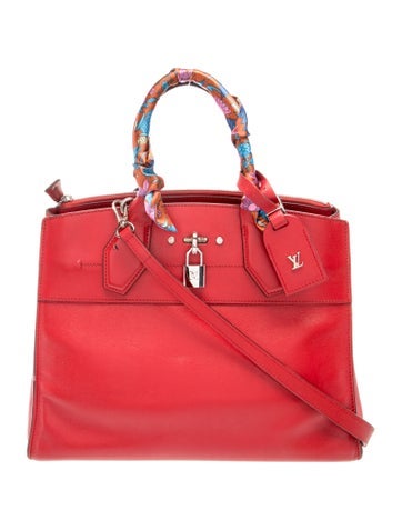 Louis Vuitton Leather City Steamer MM