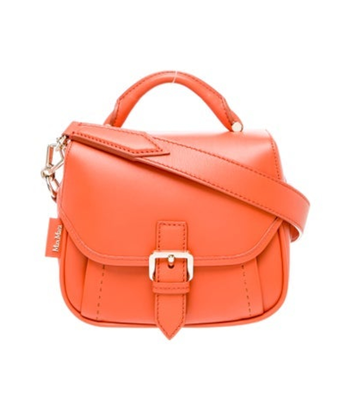 Max Mara Mara Leather Top Handle Bag