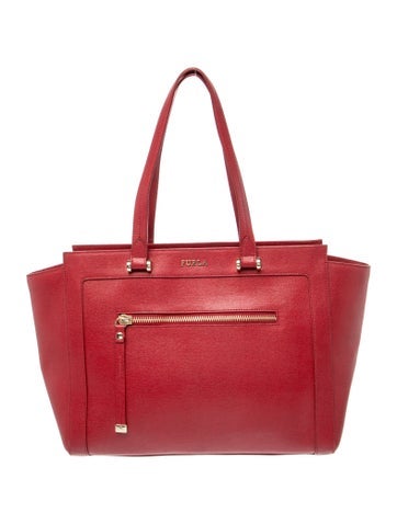 Leather Top Handle Bag