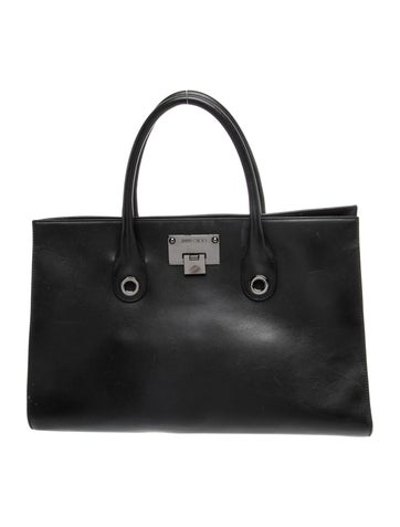 Leather Top Handle Bag