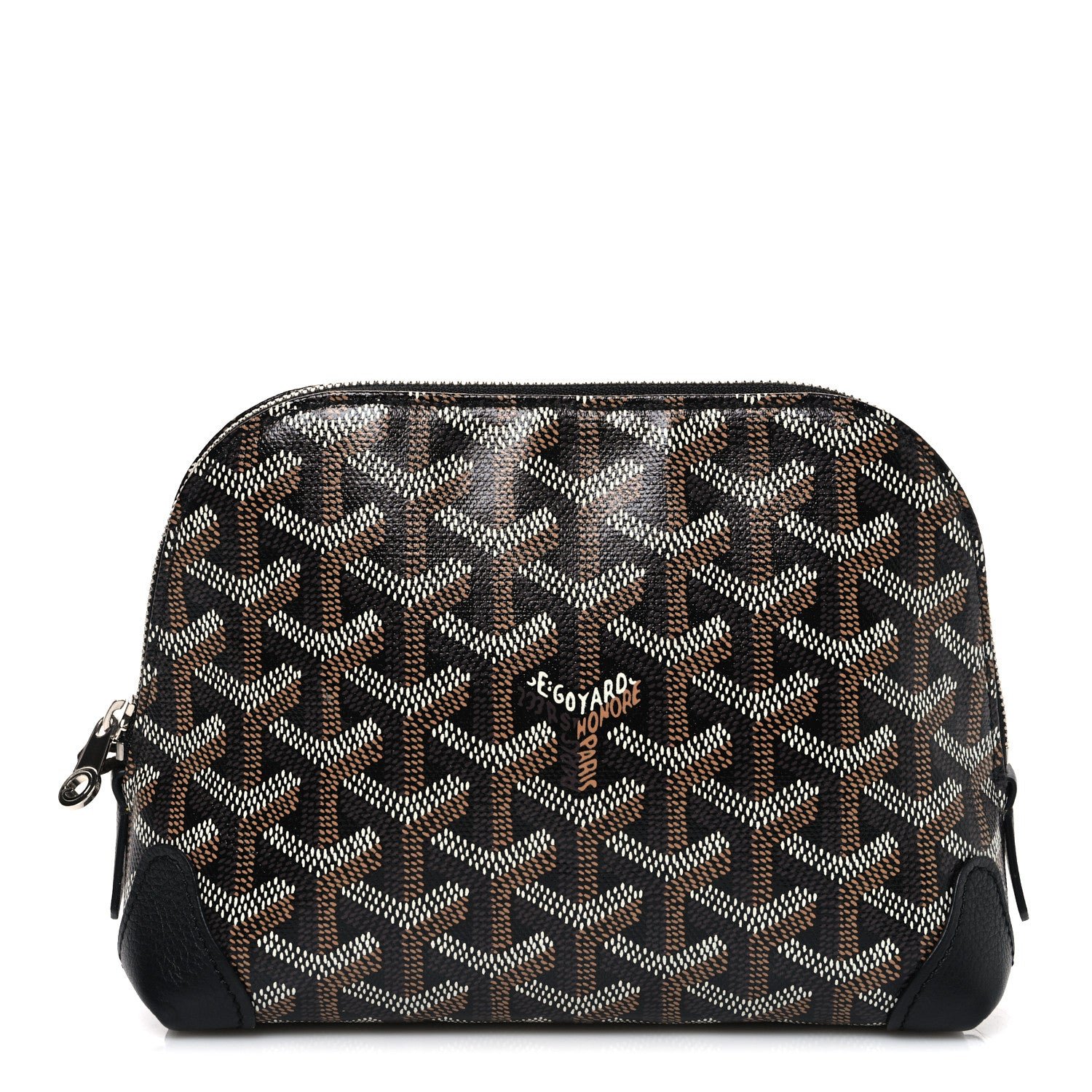 Goyard Goyardine Vendome Toiletry Pouch Black