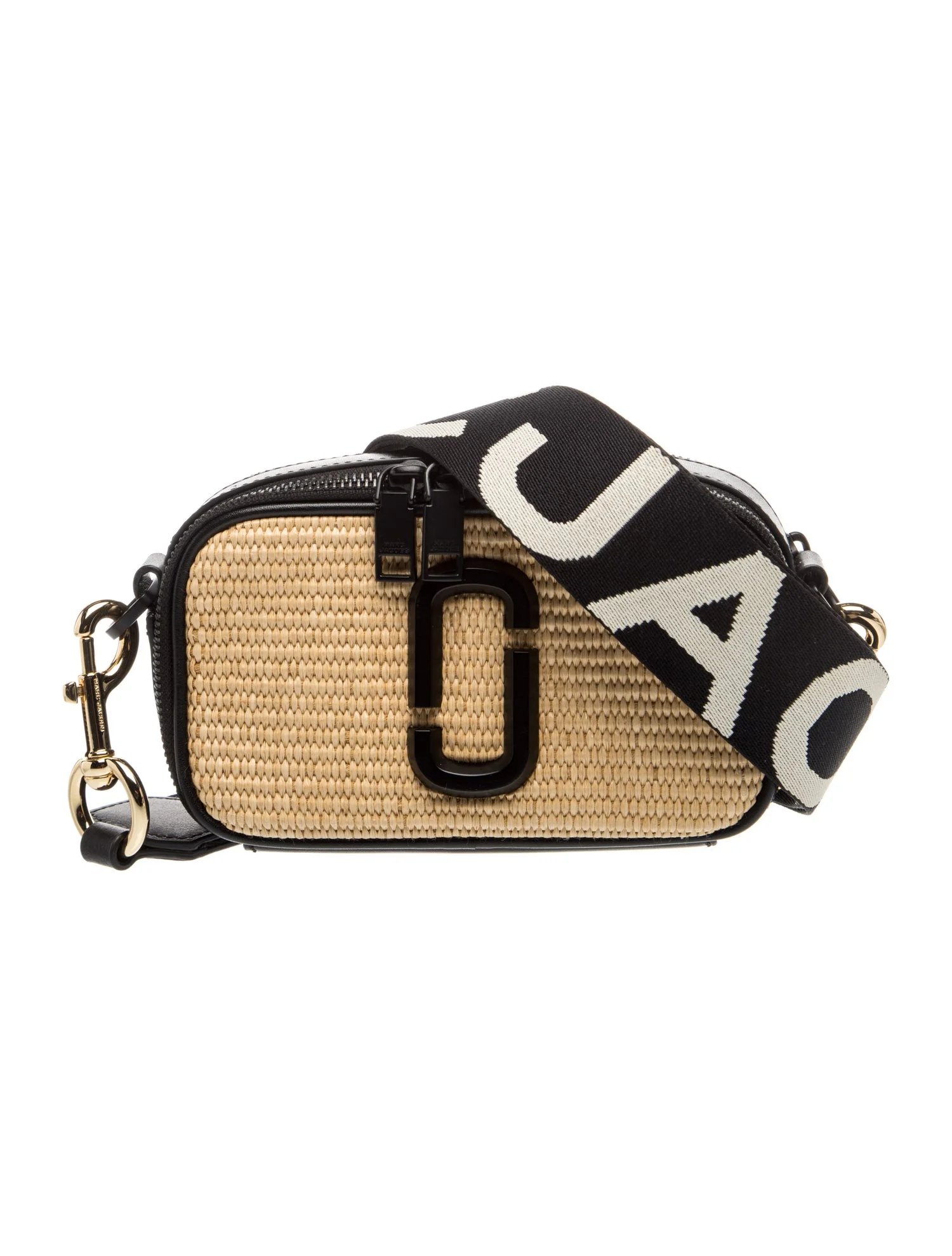 Raffia Crossbody Bag