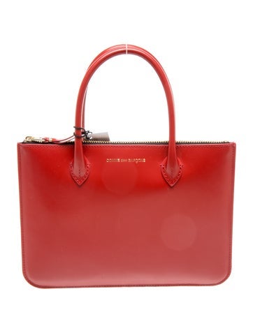 Comme des Garcons Leather Top Handle Bag