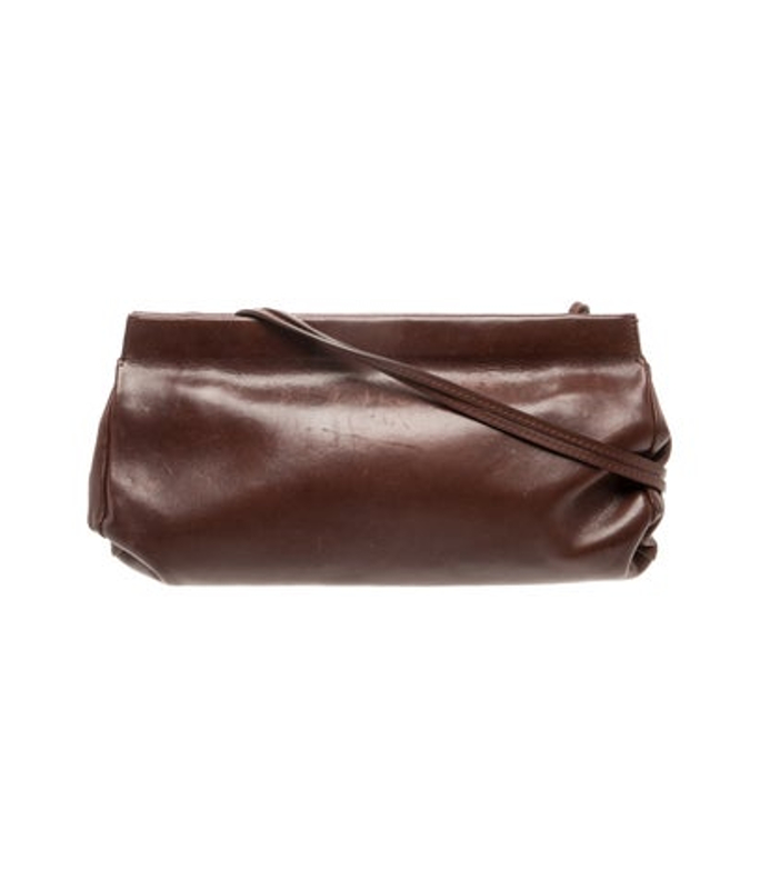 The Row Row Leather Shoulder Bag