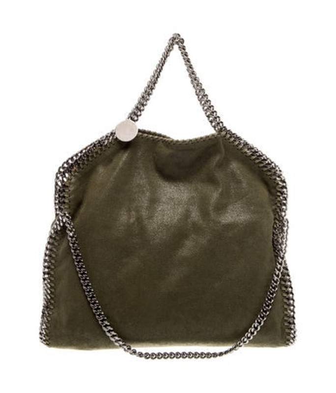 Stella McCartney Mccartney Vegan Suede Shoulder Bag