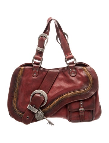 Leather Gaucho Saddle Medium Vintage