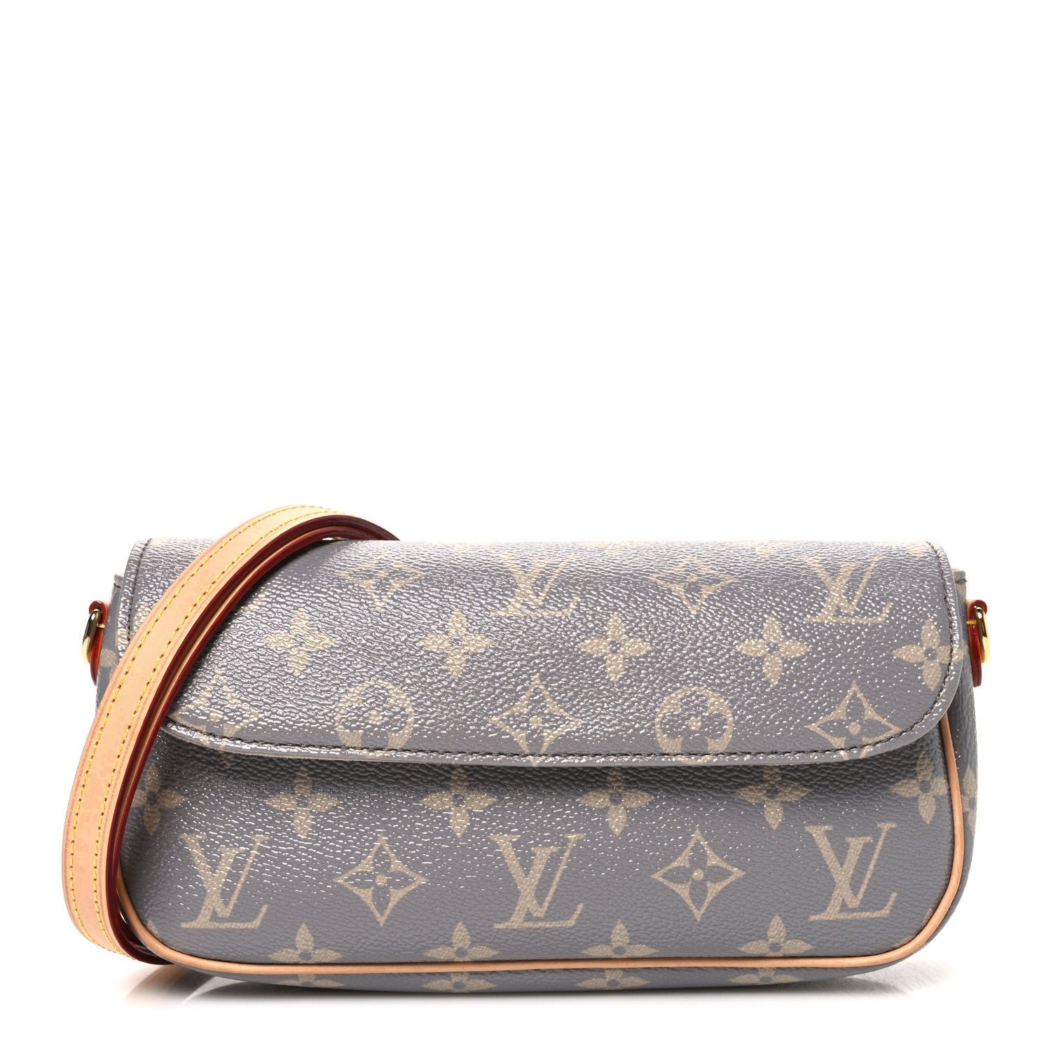Louis Vuitton Monogram Ivy Wallet On Chain Trianon Gray