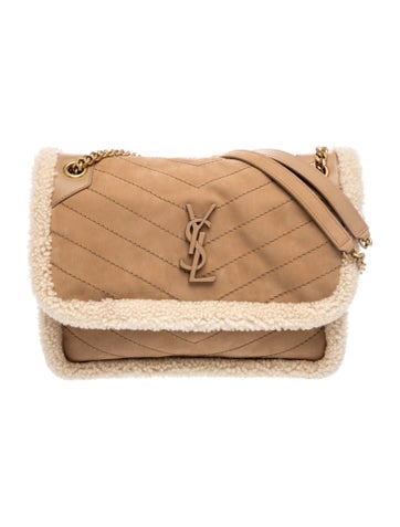 Saint Laurent Suede Niki Medium
