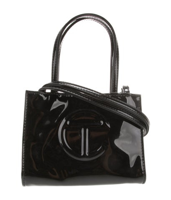 Telfar Vegan Patent Leather Crossbody Bag