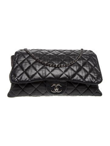 Quilted Maxi 3 Accordion Flap Bag