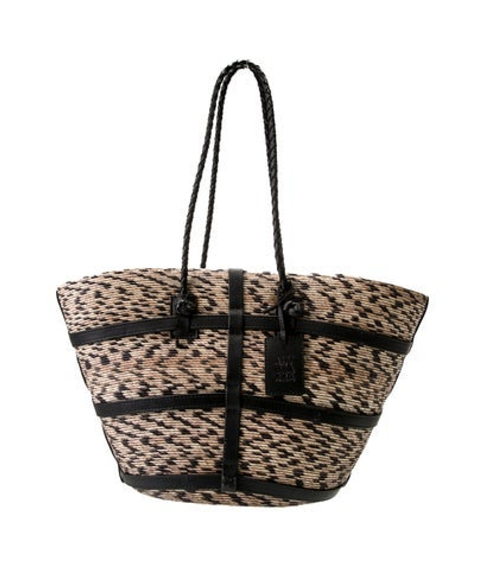 Altuzarra Raffia Bucket Bag